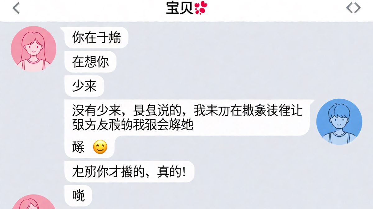 他说在搜索如何让女朋友觉得他很会哄她，结果搜索内容暴露了一切。