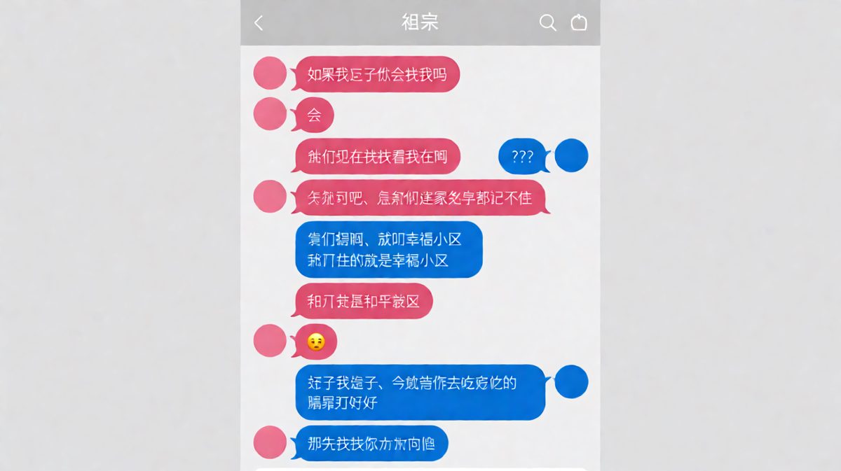男朋友把两个小区名字搞混还强行圆场，气得女友让他先找自己。