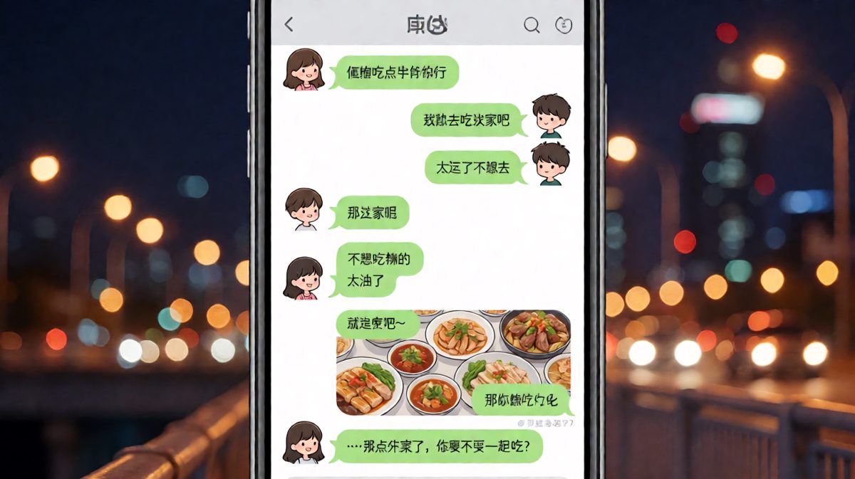随便吃点的终极陷阱：男生最后的妥协