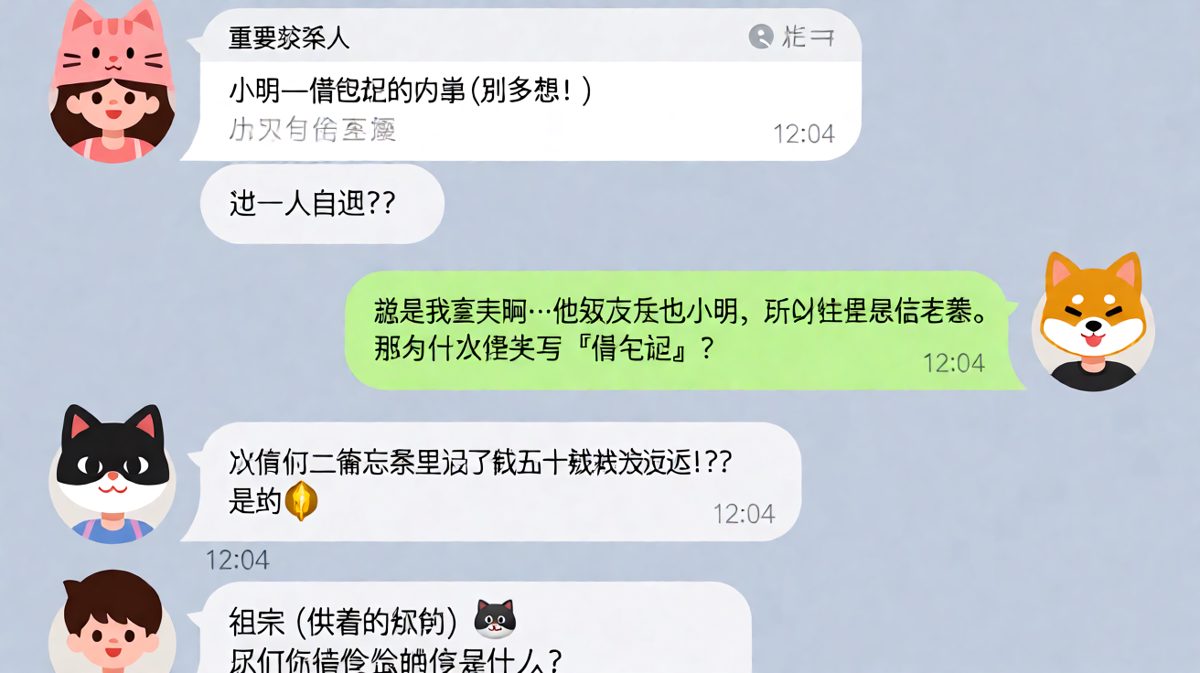 男友备忘录备注室友'借笔记'，真相是欠钱不还，最后求生欲拉满