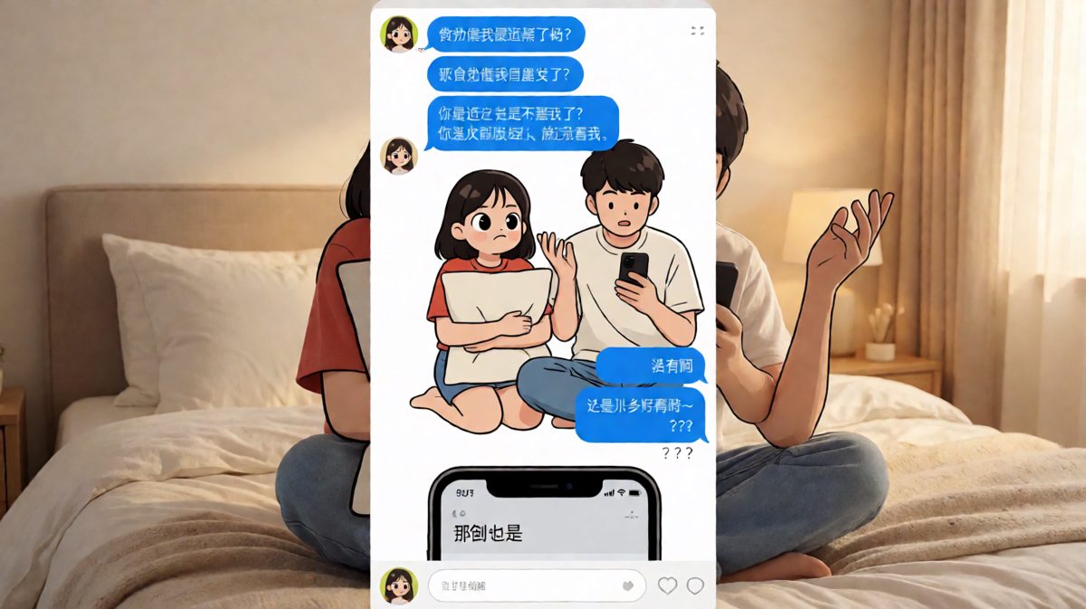 从'胖了吗'到'不爱我了'，男生一秒进入雷区连环爆