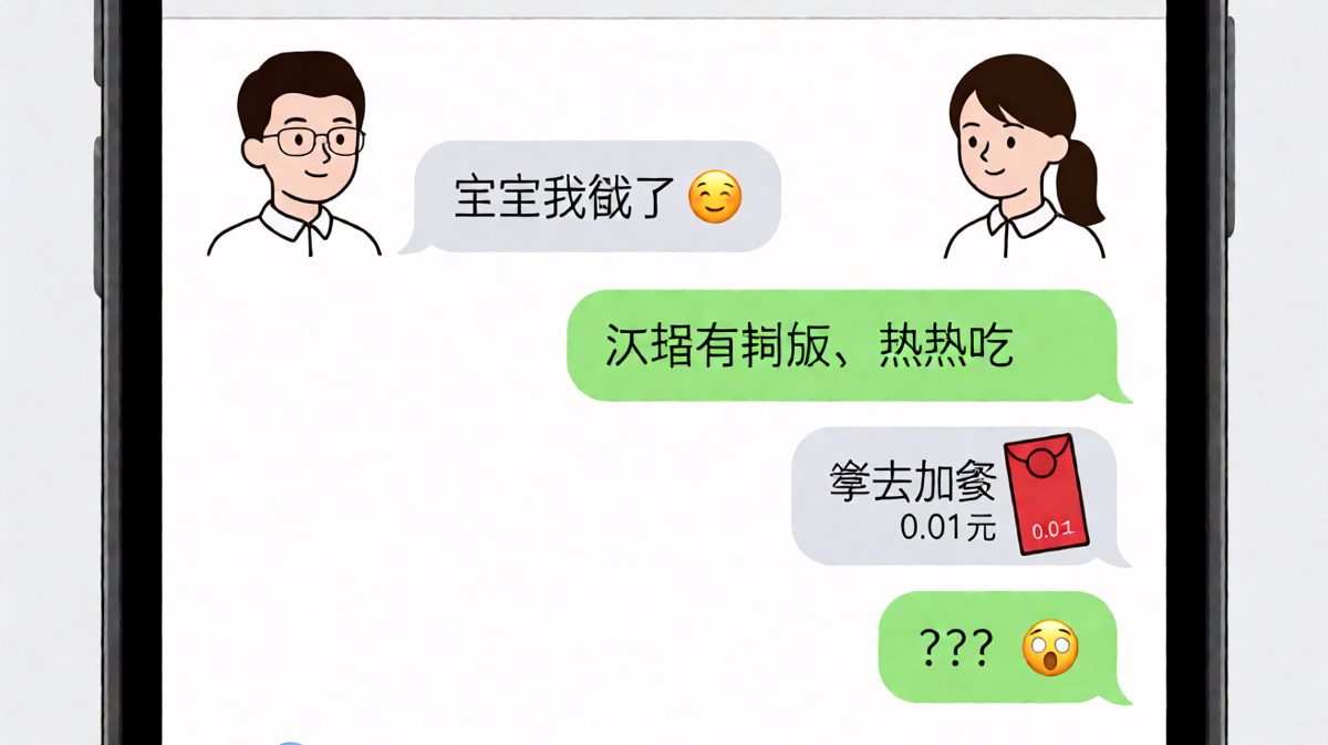 撒娇翻车现场：零元红包治好了恋爱脑