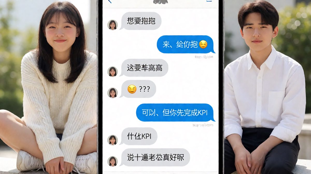 直男式浪漫：拥抱竟要明码标价
