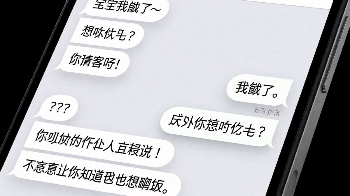 「双向奔赴的蹭饭」——两个人各说各的饿，最后发现谁也没请谁