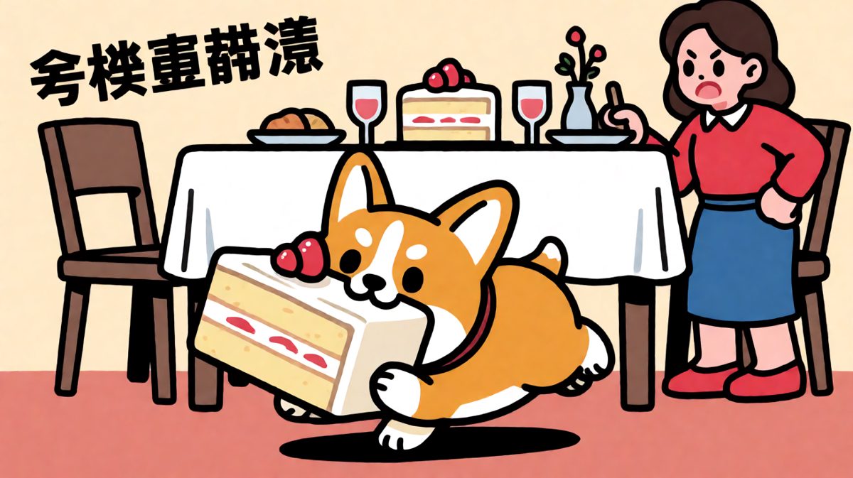 我只是想尝尝，谁知道这么重……喵不是汪！