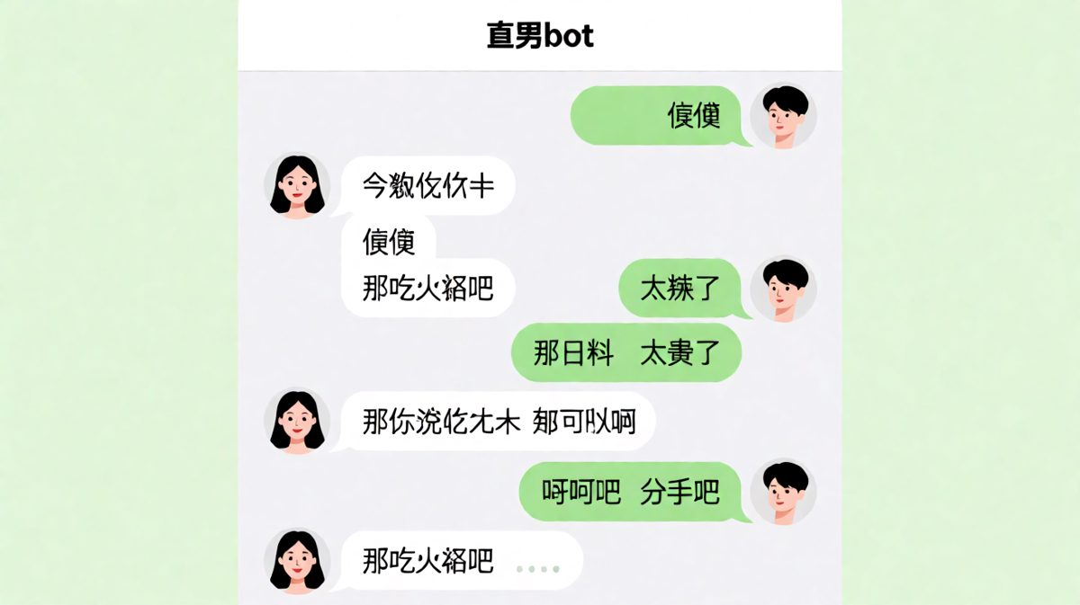 '随便'是人类语言中最危险的词汇，每一次选择都是送命题