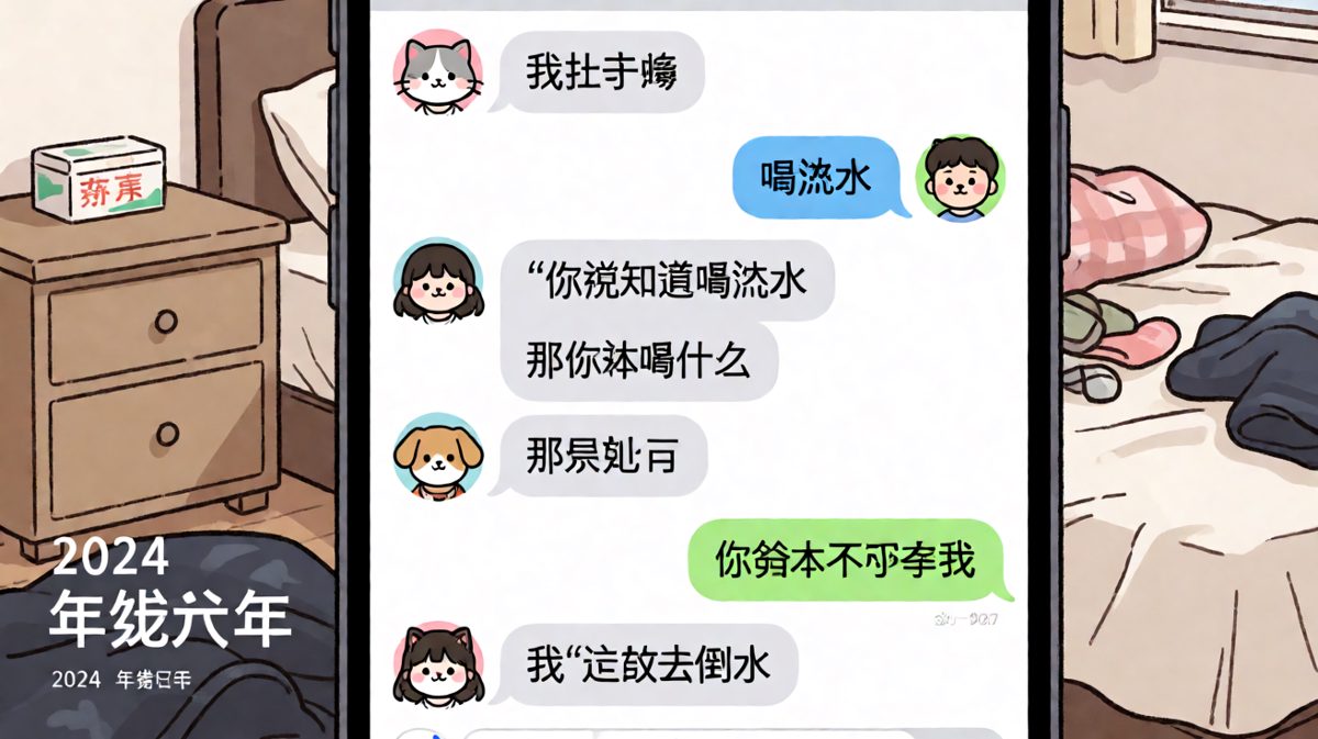 喝热水的最后倔强