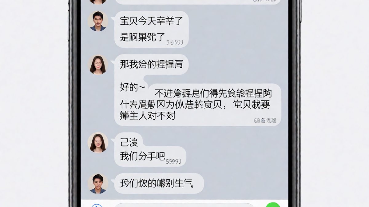 直男的'前提条件'让恋爱直接走向终结