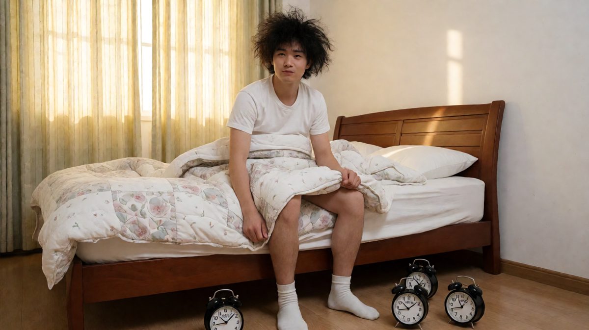 连续五个闹钟轰炸，灵魂还在游离