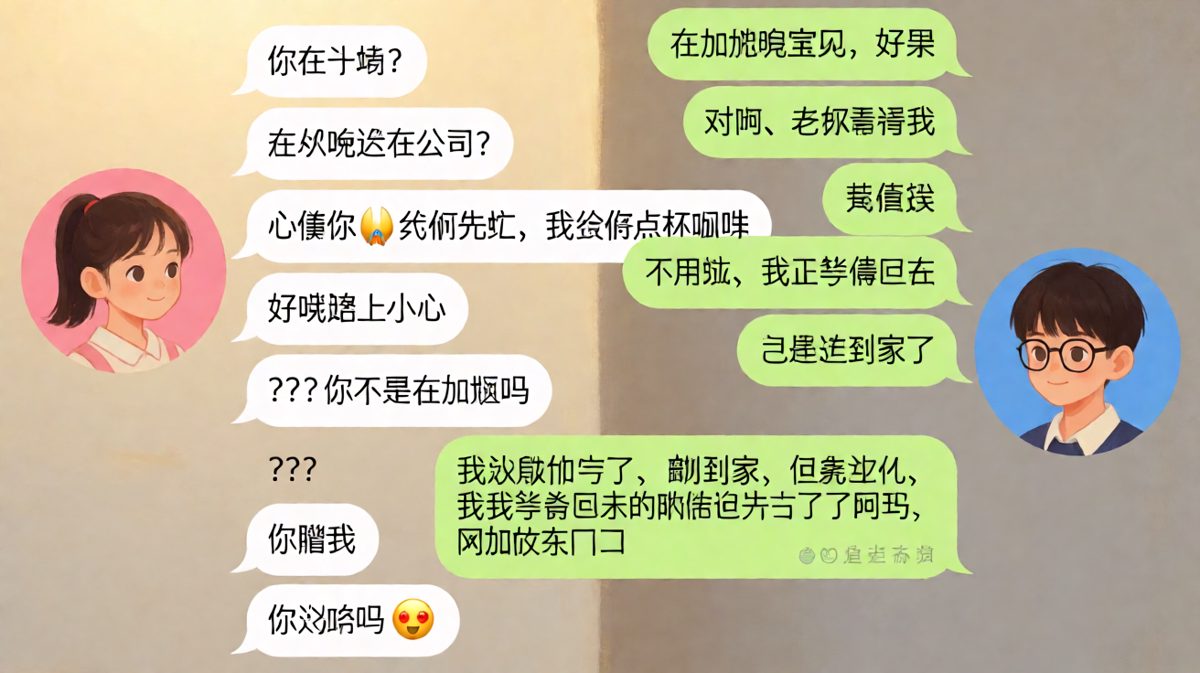 男朋友说在加班，结果加了个寂寞，网吧才是他的真爱工位。