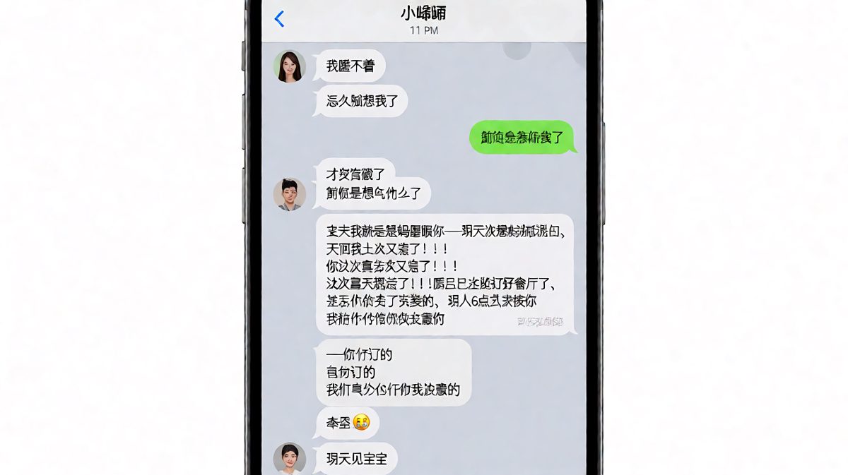 女生深夜睡不着原来是为了提醒男友记事儿，反转暖心又搞笑