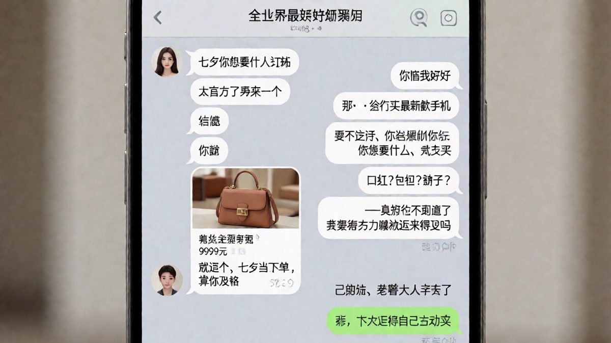 女生借七夕巧妙套路男生买单，男生识破后依然乖乖付款