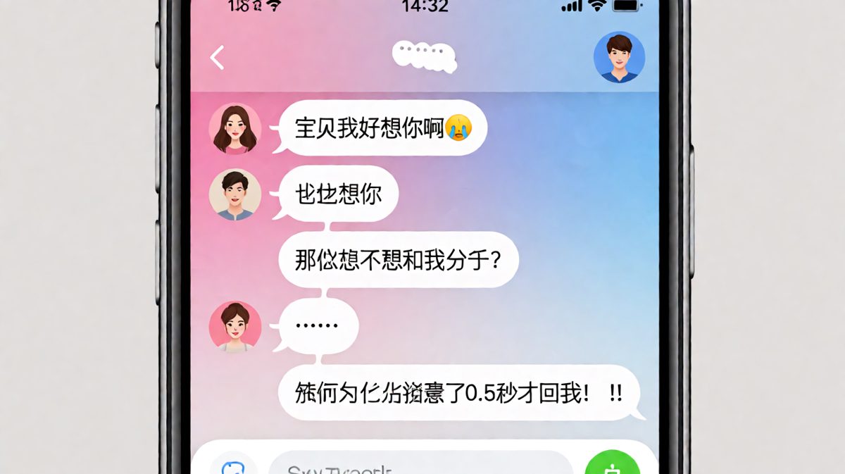 女生一句想念把男生逼入绝境，0.5秒的延迟成了致命证据