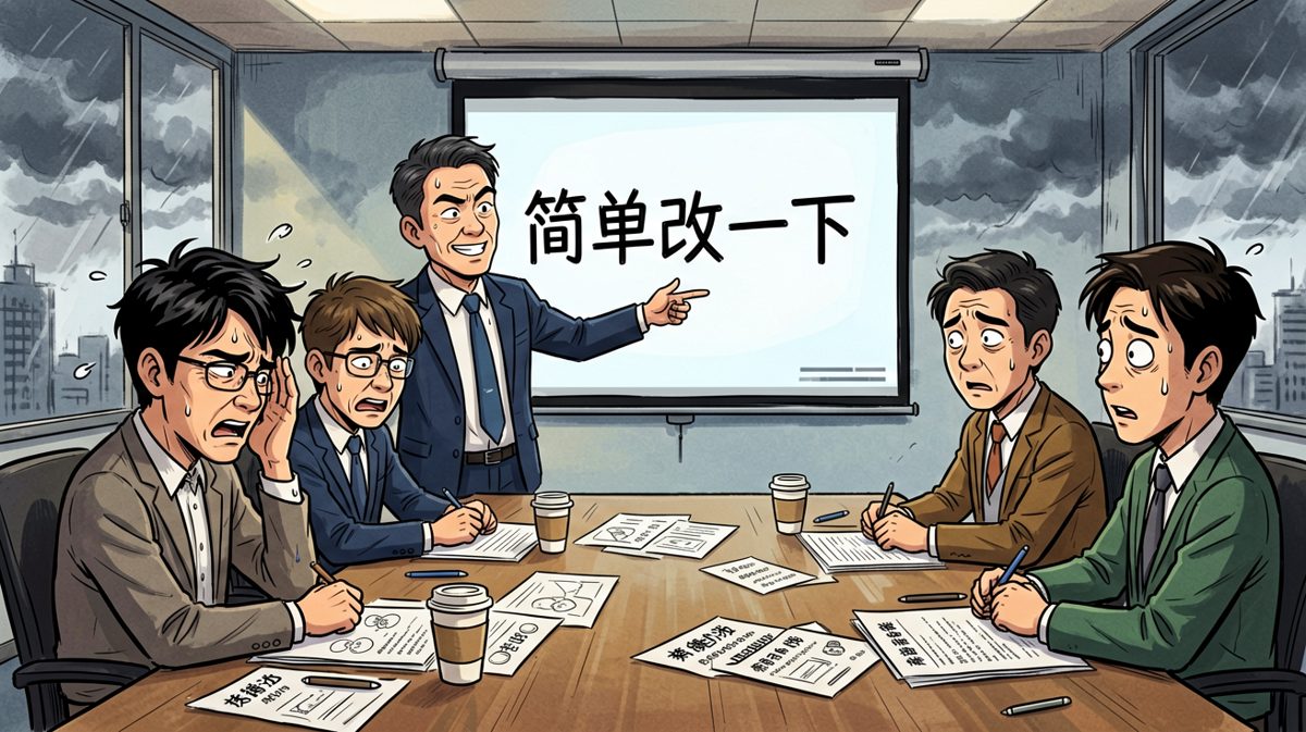 甲方爸爸的金句："这个logo再大一点，小巧精致一点"