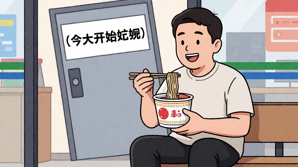 运动完太饿了，先吃一顿再减吧