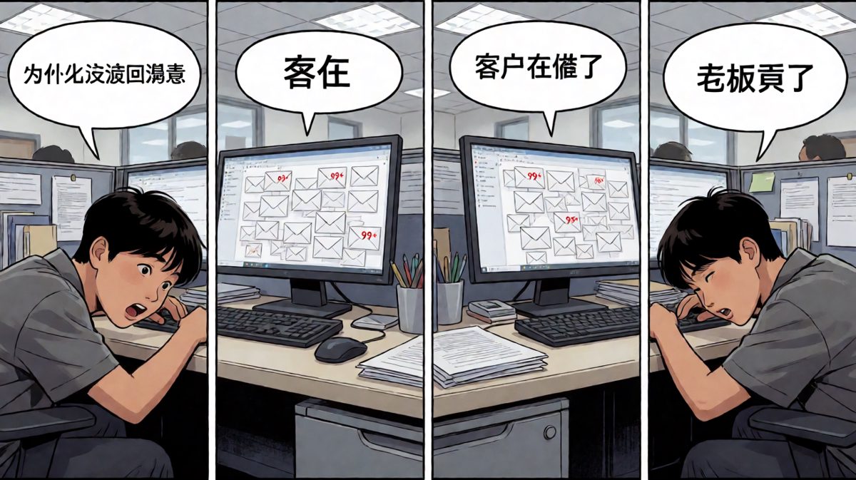 疯狂工作的我，连灵魂都被邮件吞噬