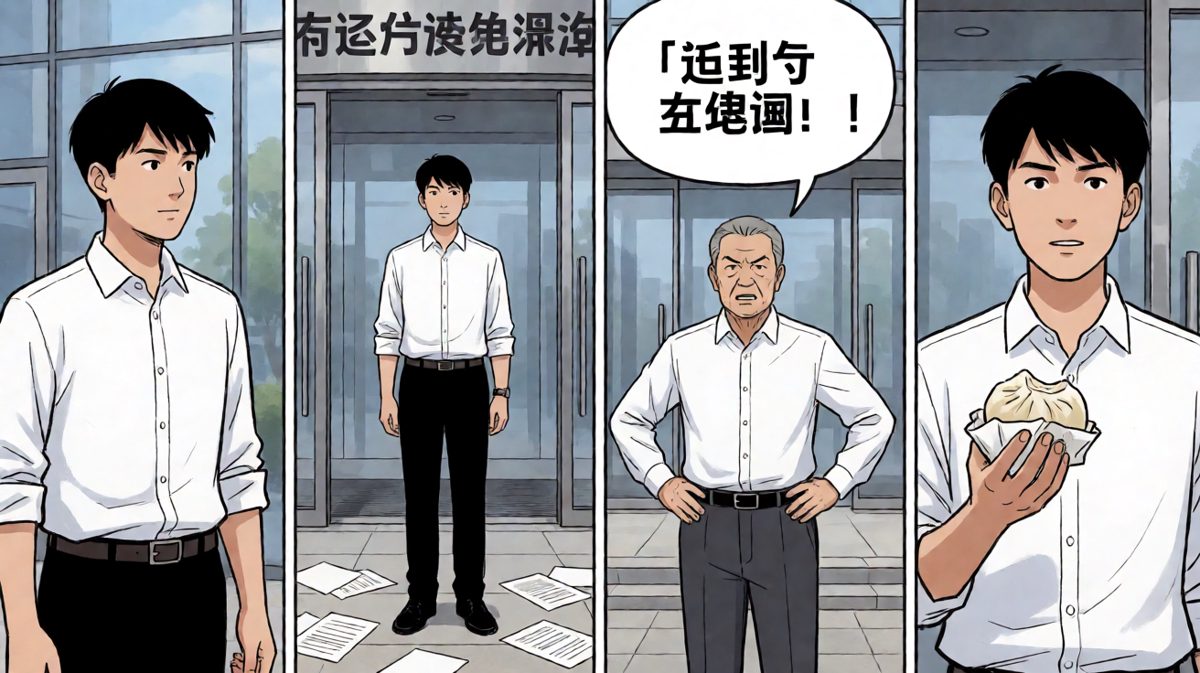 只差五分钟！包子成了迟到路上的唯一陪伴