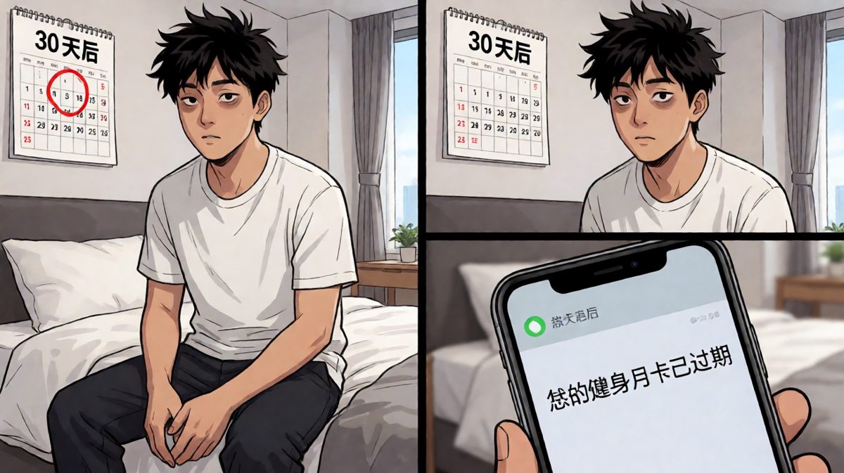 一觉醒来，健身卡已经过期了