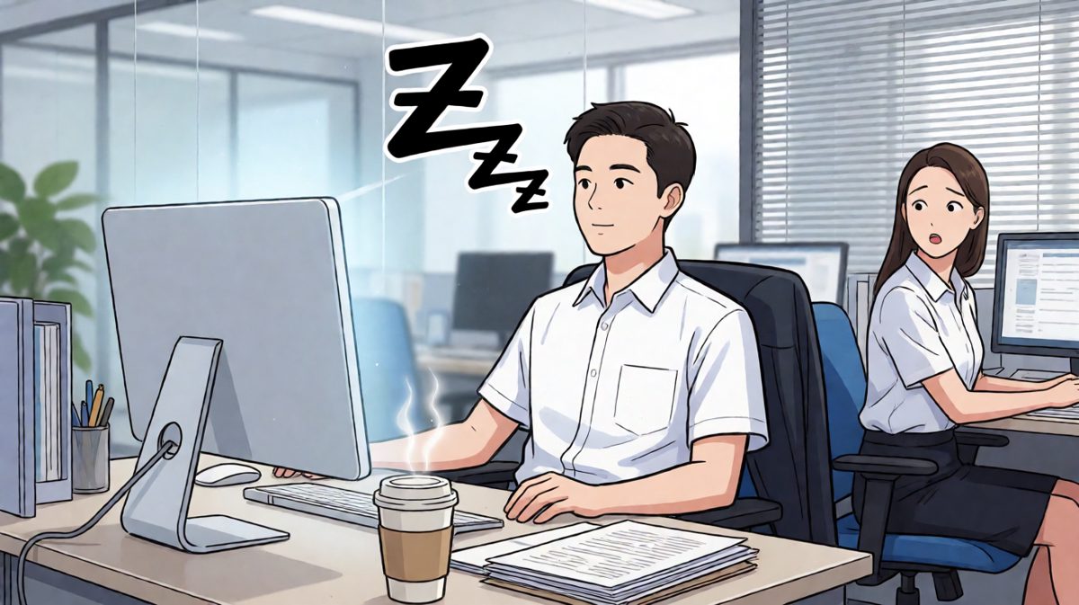 到公司的我：灵魂已离线。