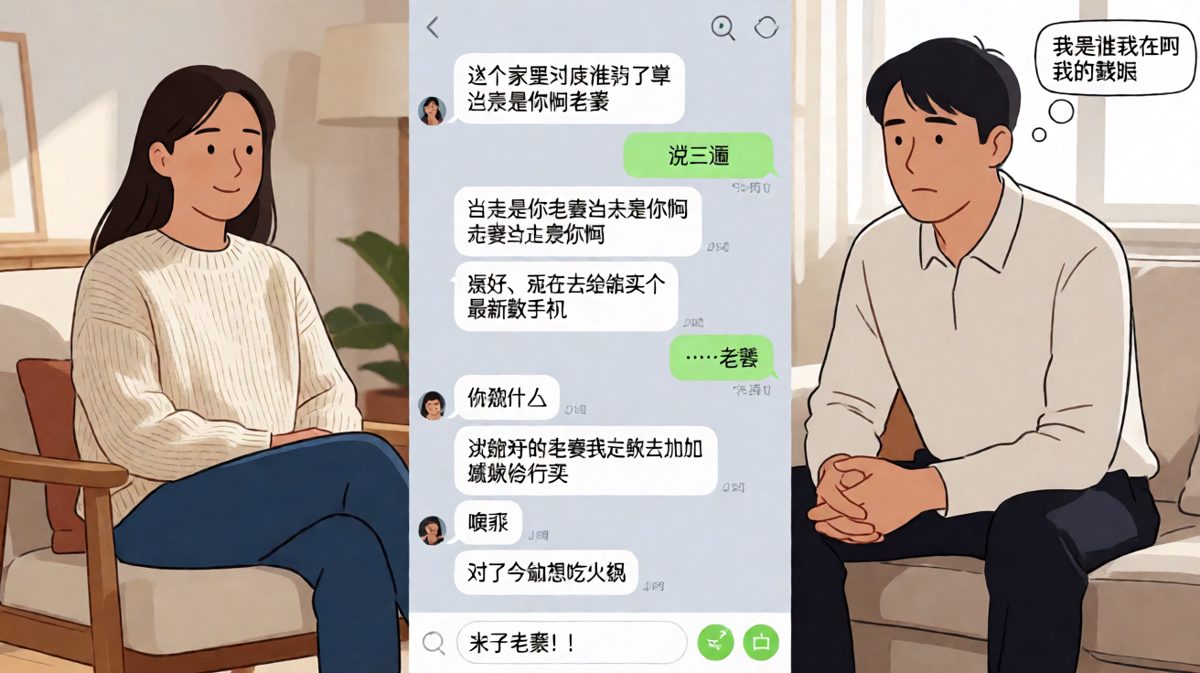 嘴上喊着要当家作主，其实早就被老婆的经济大权拿捏得服服帖帖。