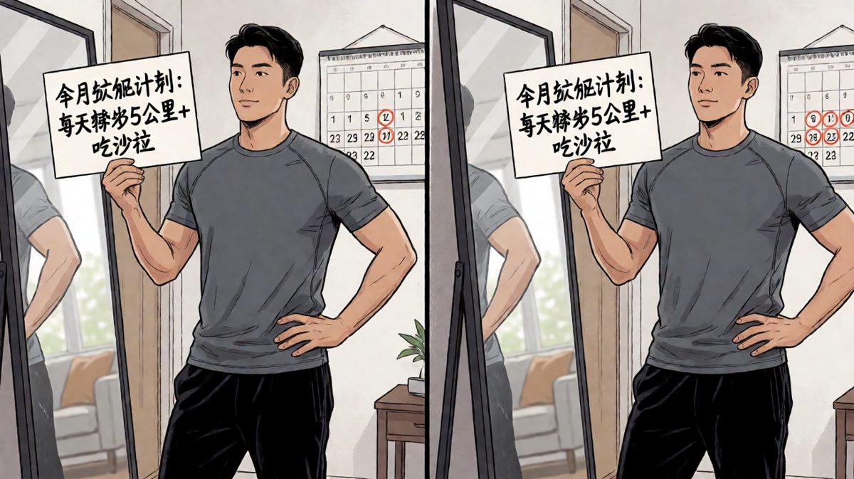 信心爆棚立下减肥flag