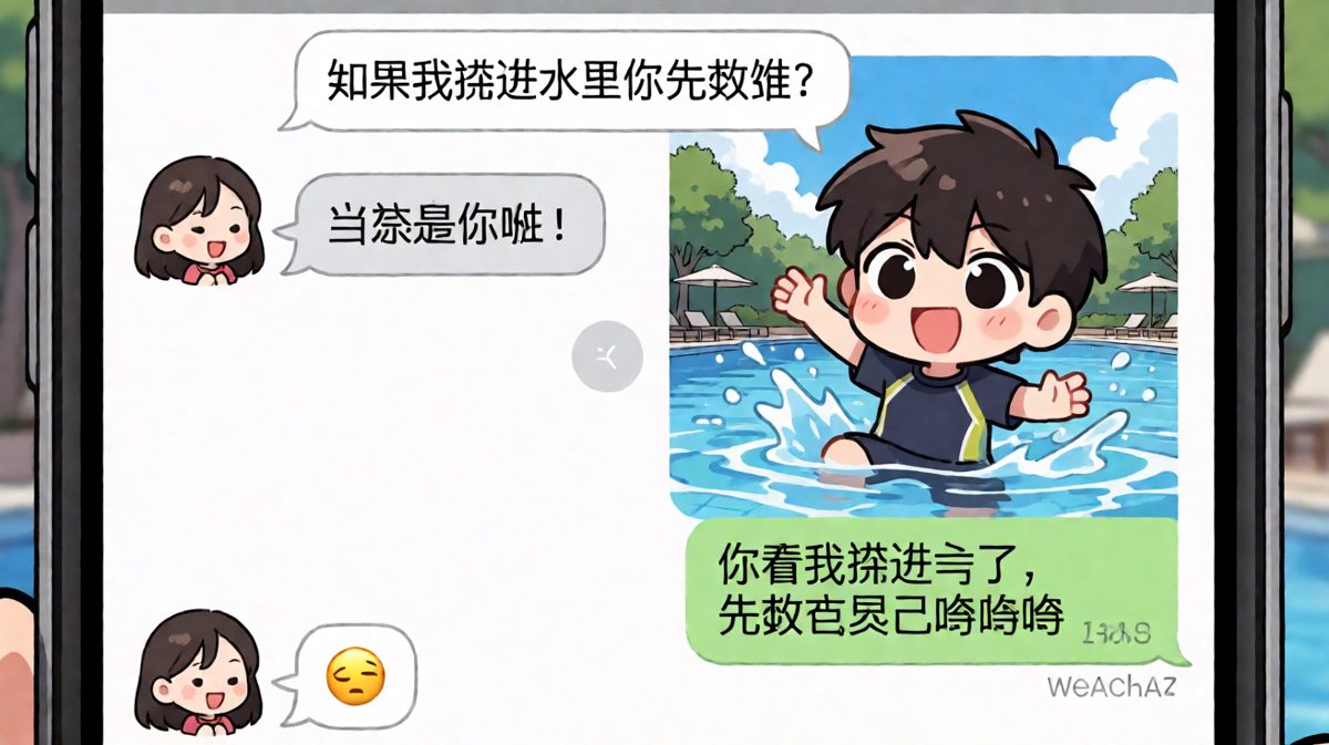求生欲满分却翻车，先救自己才是真男人