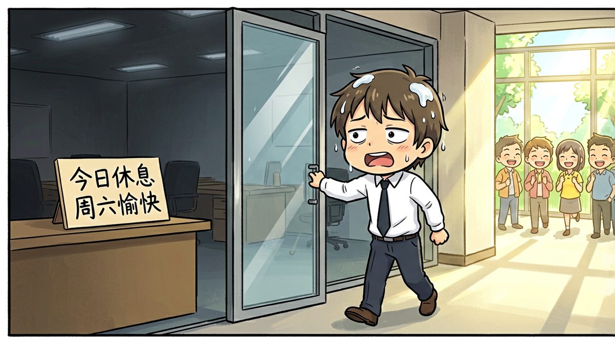 推开门，世界安静了……