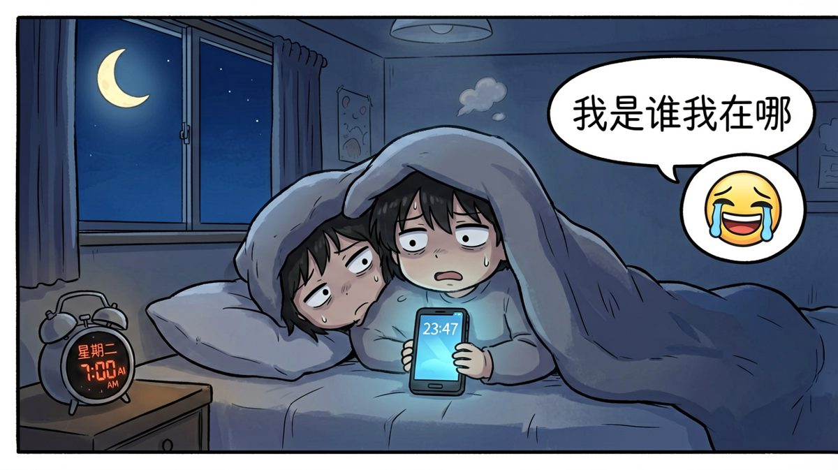 原来今天是周日，而我已经把周一的班上了
