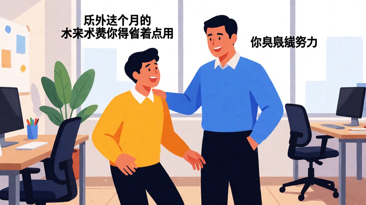 老板夸我努力，我以为要升职，结果是让我省自来水费