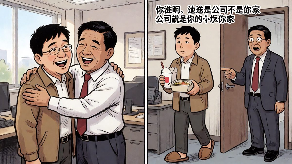 老板说公司是我家，我真当回家了，结果被当成外人赶了出去