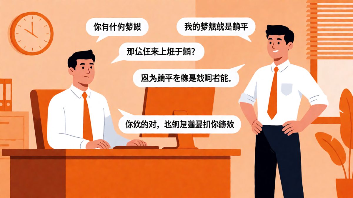 我说梦想是躺平，老板说躺平也要扣绩效
