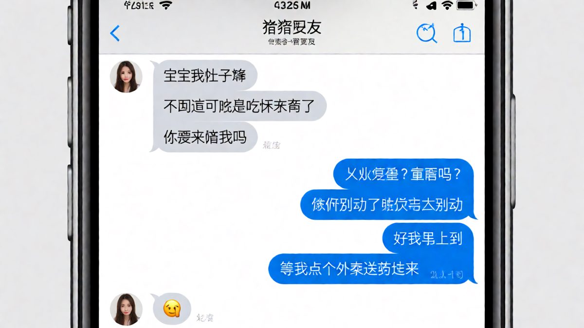 别动，我叫外卖——男朋友版关心。