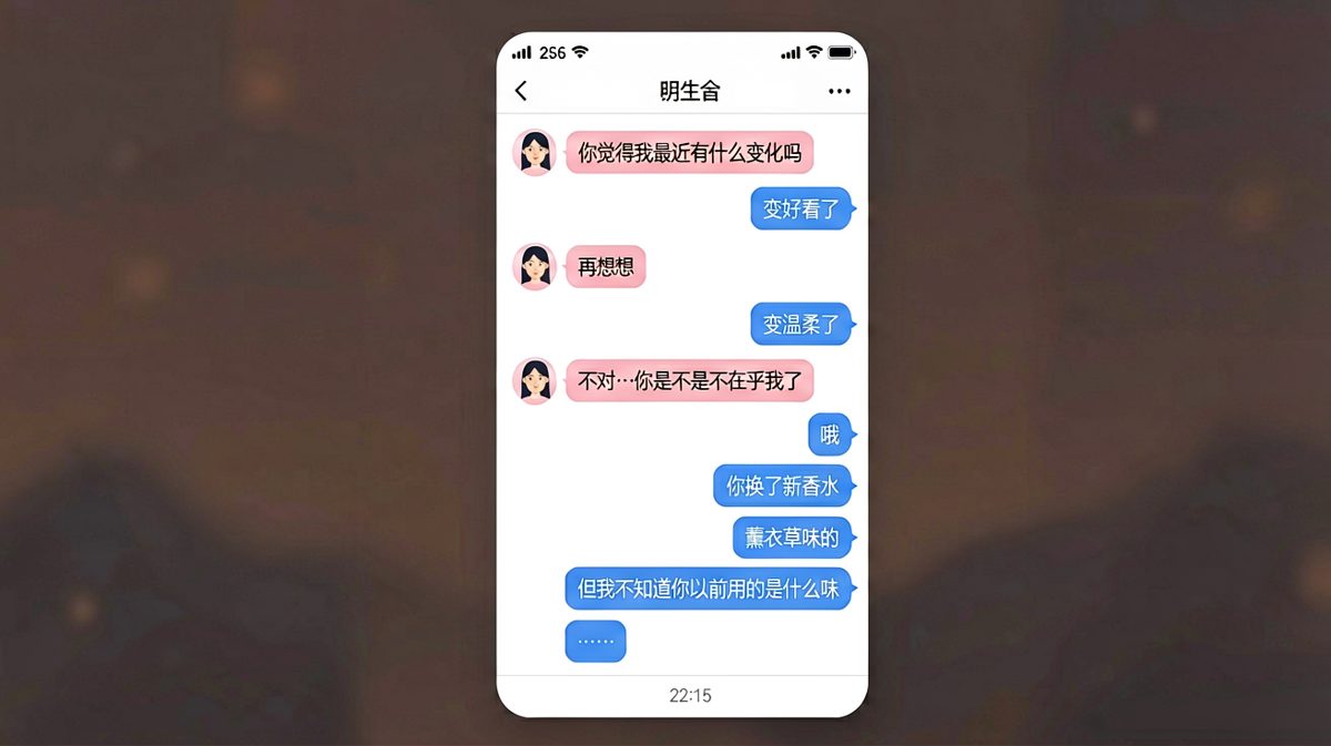 女生试图测试男友关注度，结果男友用'薰衣草香水'一招反杀，女生彻底哑火