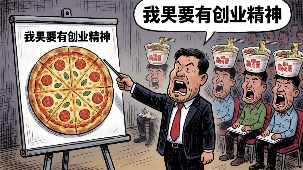 老板画饼，我吃泡面