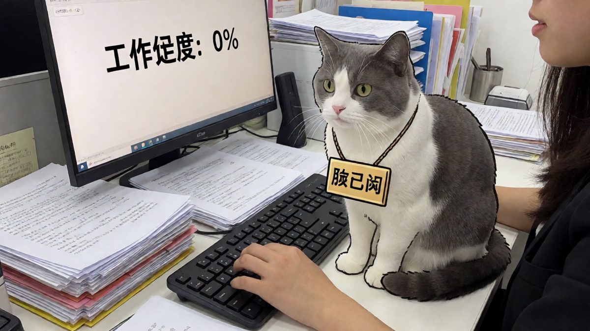 主子在上班，我在摸鱼