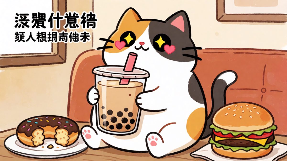 人生苦短，先喝奶茶，减肥的事明天再说
