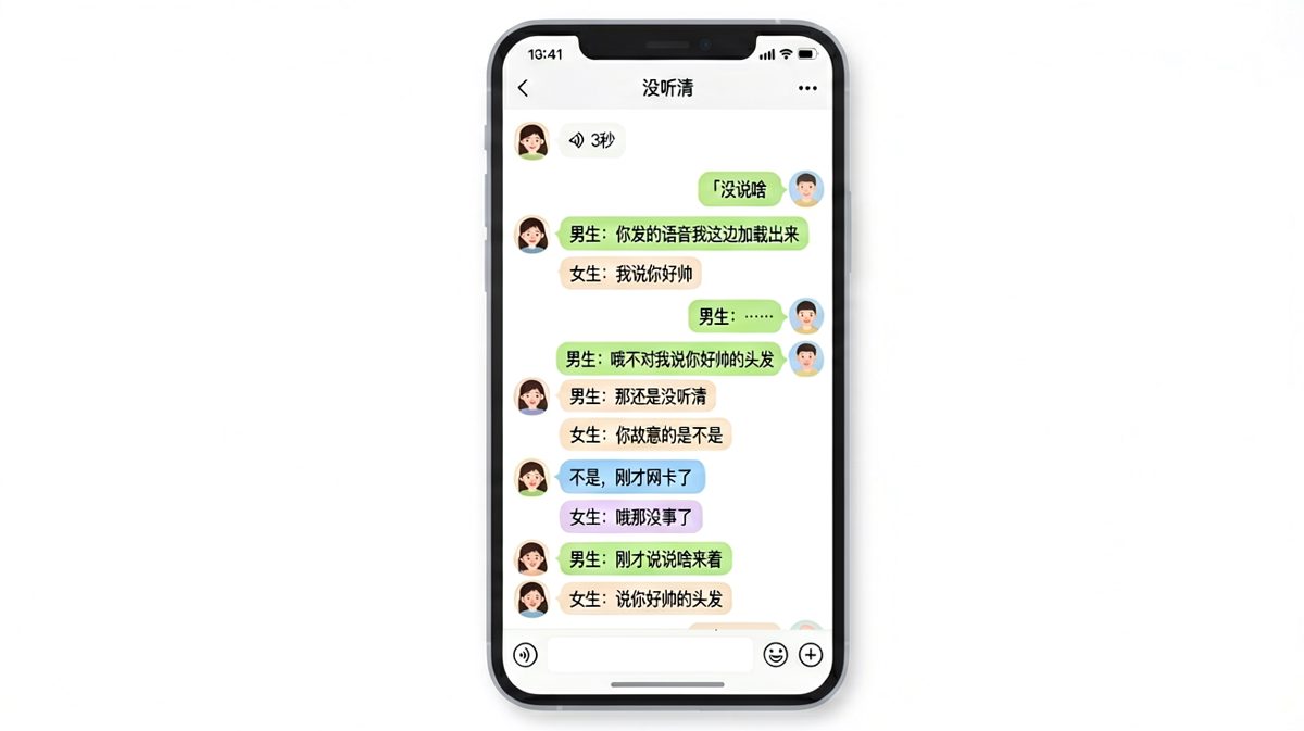 土味情话翻车现场——网卡的完美掩护