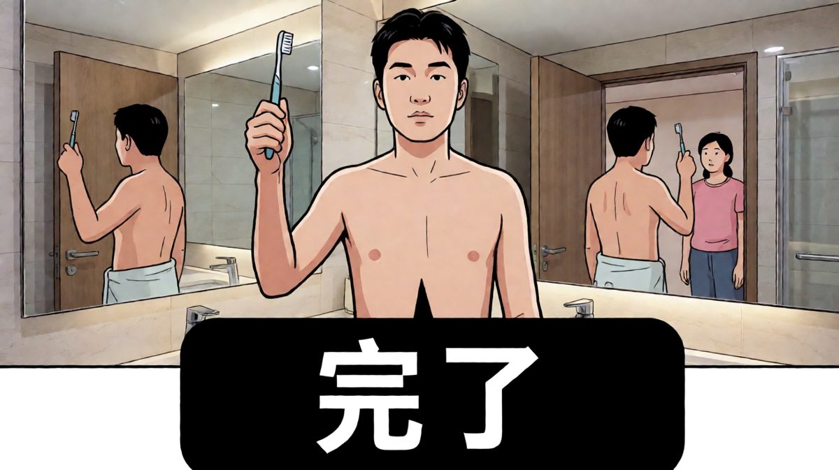 社死现场，他连呼吸都不敢了。