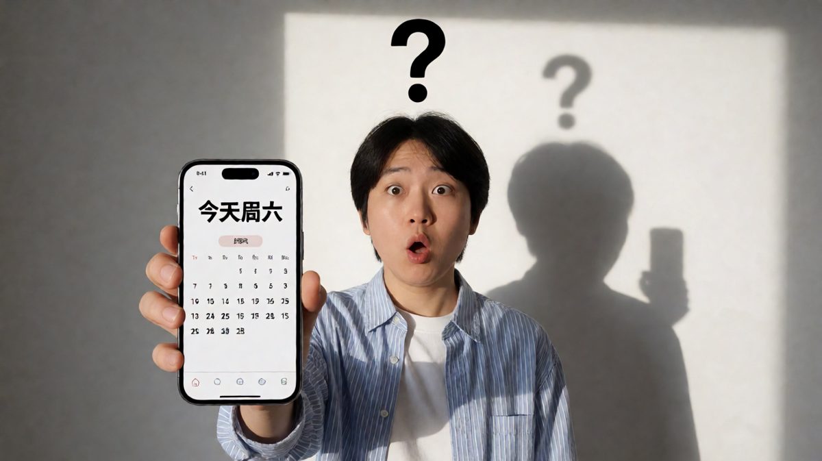 最扎心的真相揭晓：今天是周末，根本不需要上班。