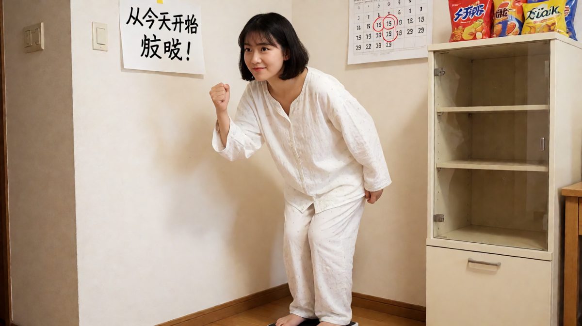 立下flag：今天开始减肥！