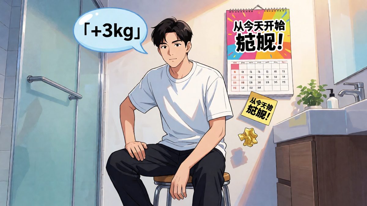 减肥第一天：胖了三斤