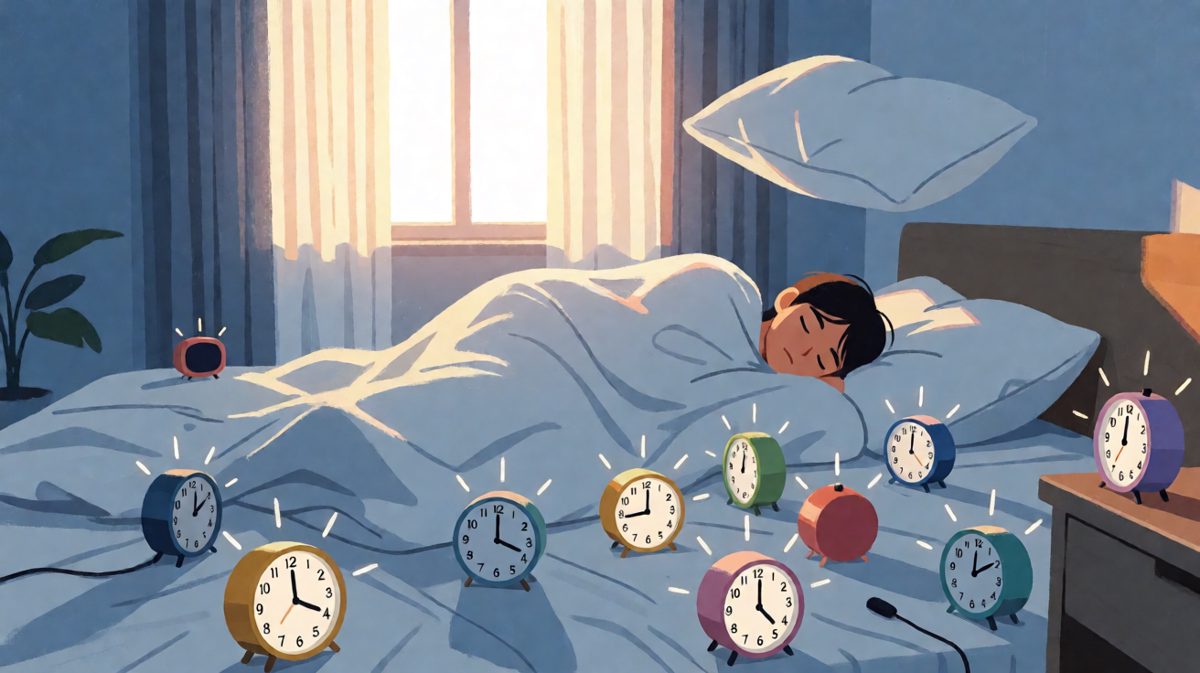 早晨闹钟齐鸣，生死鏖战开始