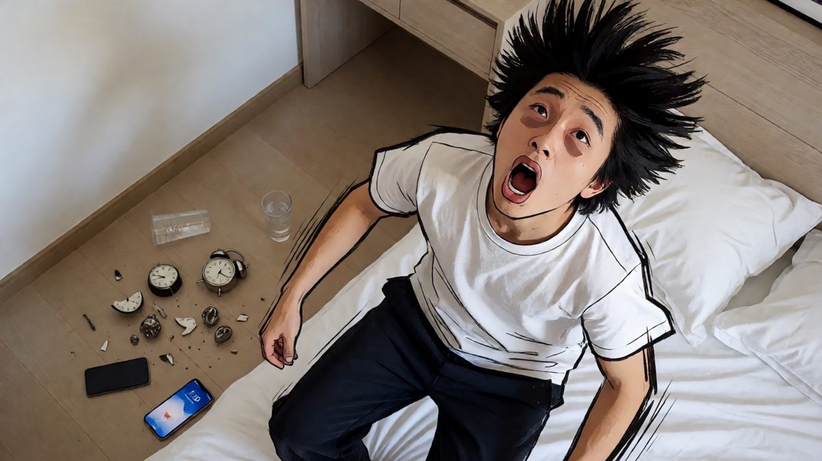 惊醒一看，已经迟到半小时！