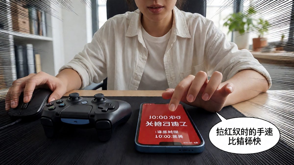 抢红包的手速全世界第一