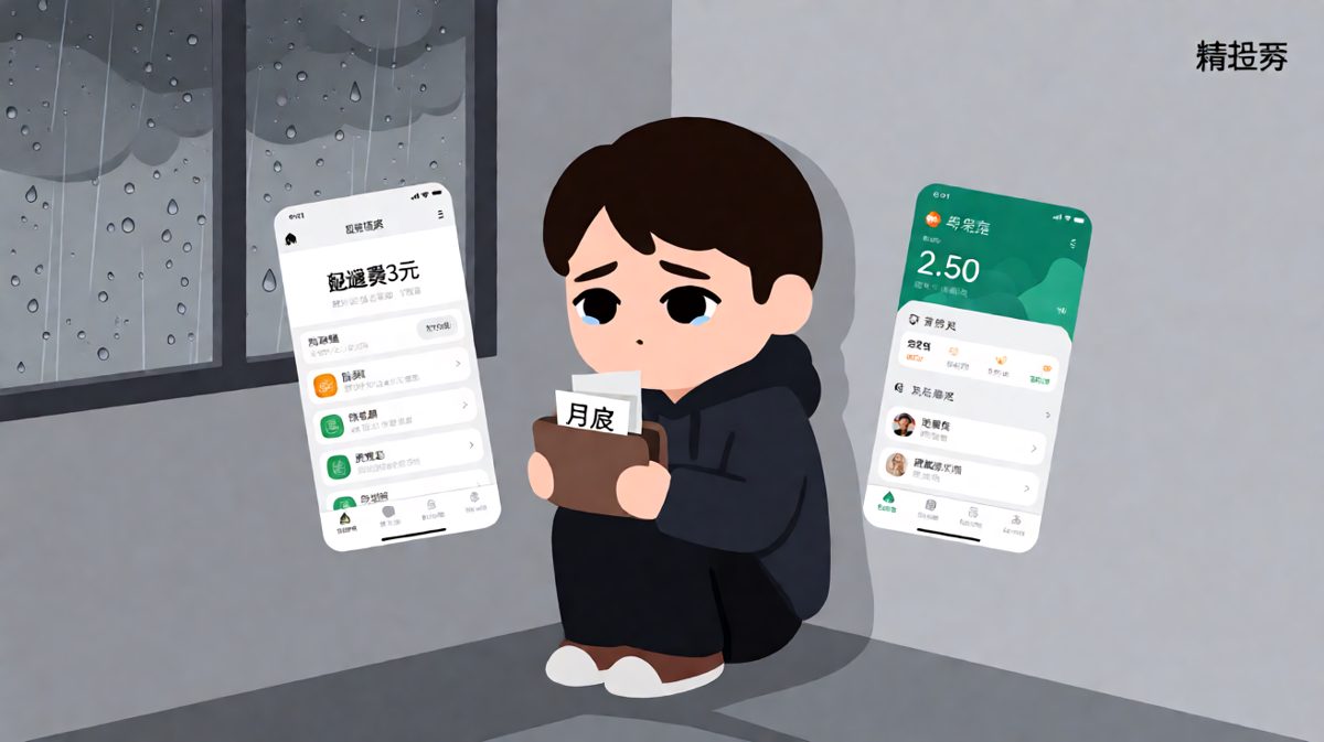 精致穷年轻人的月底真实写照