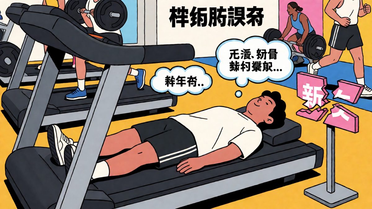 健身房的Flag，立起来容易倒得更快
