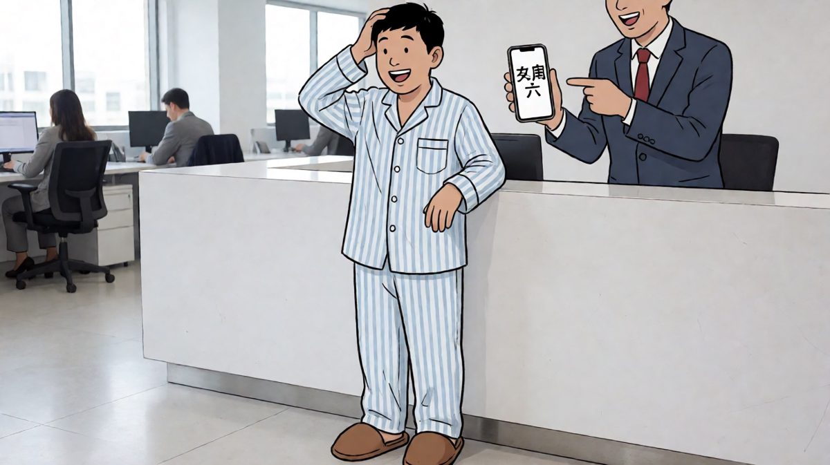 冲到公司才发现今天是周六