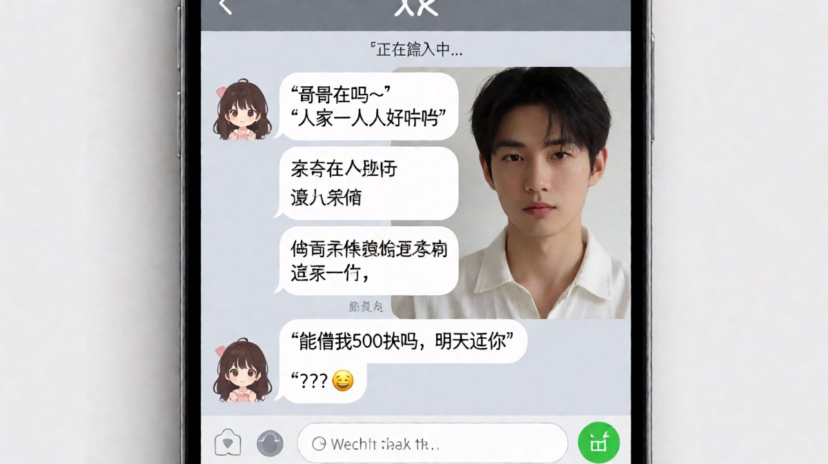 网恋奔现前的最后一问