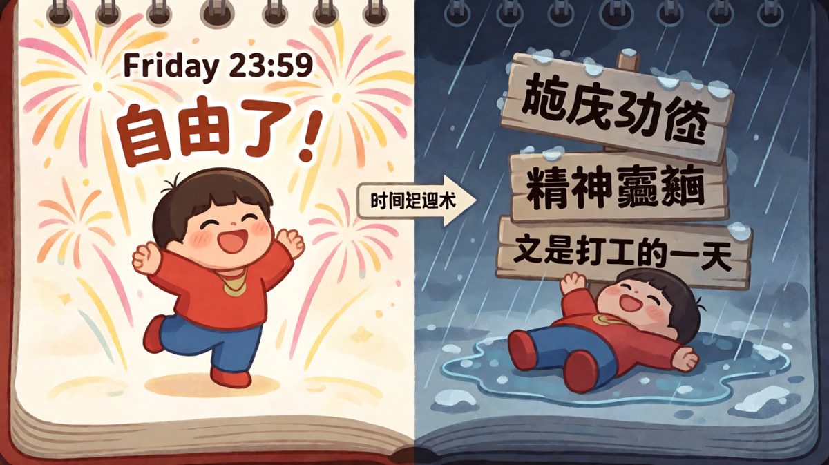 周五到周一的极限变形记