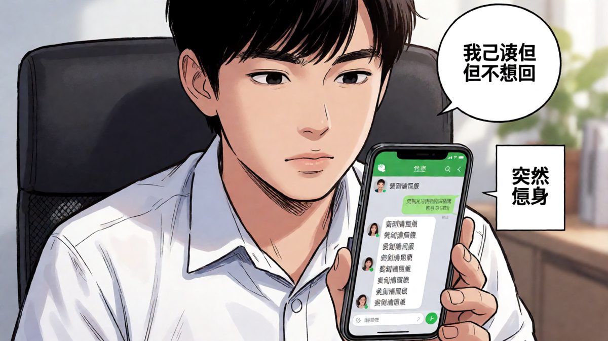 社恐的最高境界：只要我装死，ddl就追不上我
